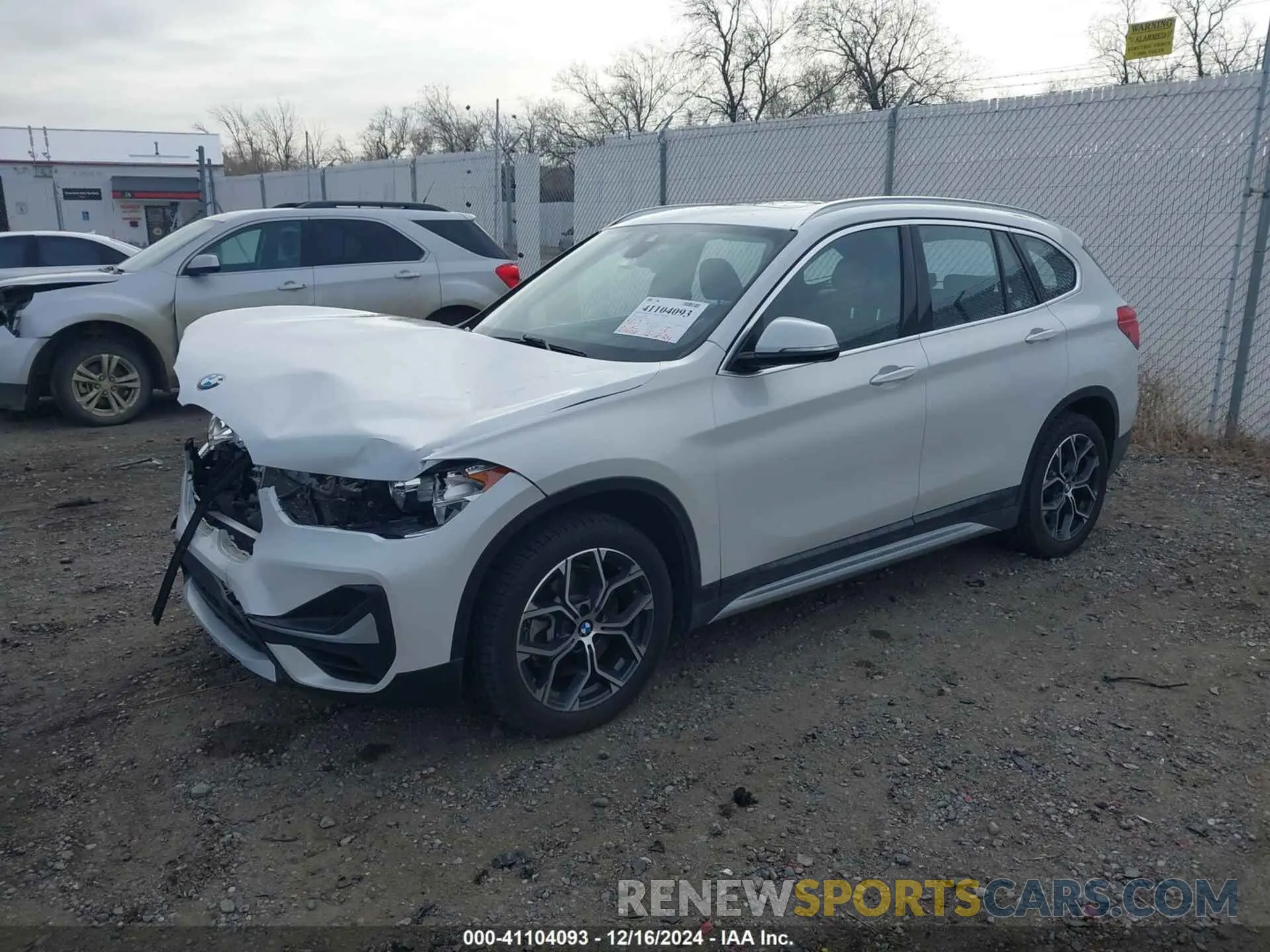 2 Photograph of a damaged car WBXJG9C06M5S06211 BMW X1 2021