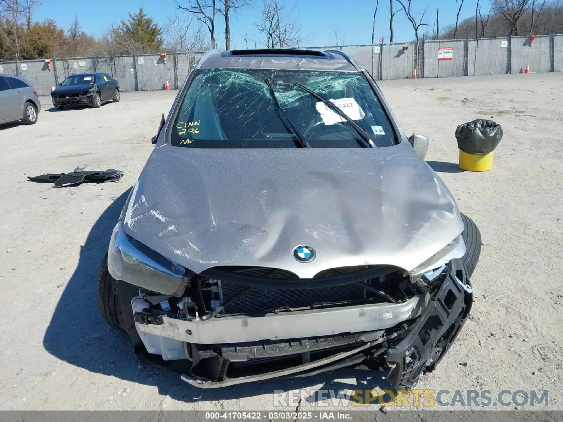 12 Photograph of a damaged car WBXJG9C06M5S85511 BMW X1 2021