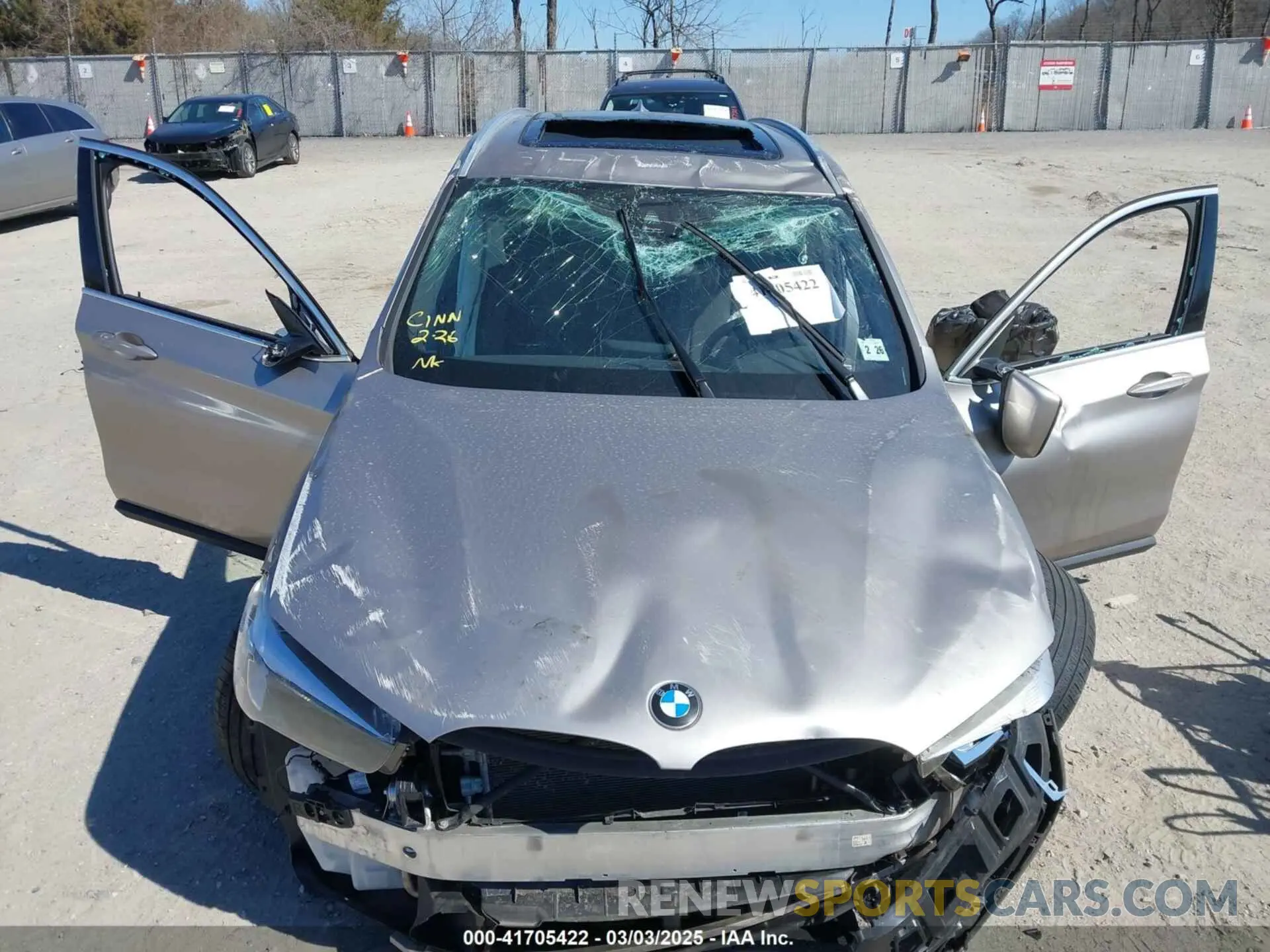 6 Photograph of a damaged car WBXJG9C06M5S85511 BMW X1 2021