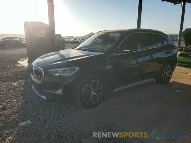 1 Photograph of a damaged car WBXJG9C06M5T54990 BMW X1 2021
