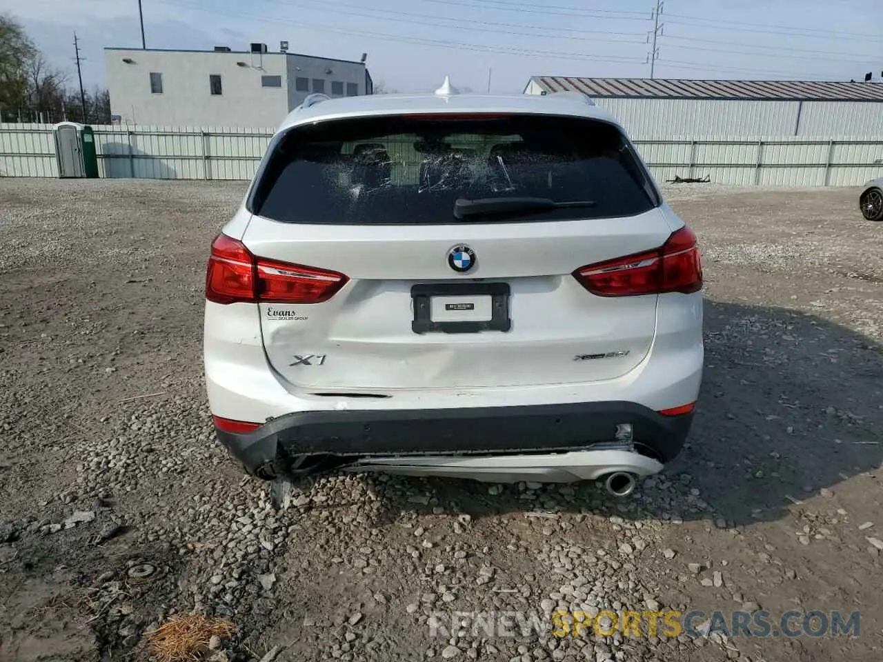 6 Photograph of a damaged car WBXJG9C06M5T64211 BMW X1 2021
