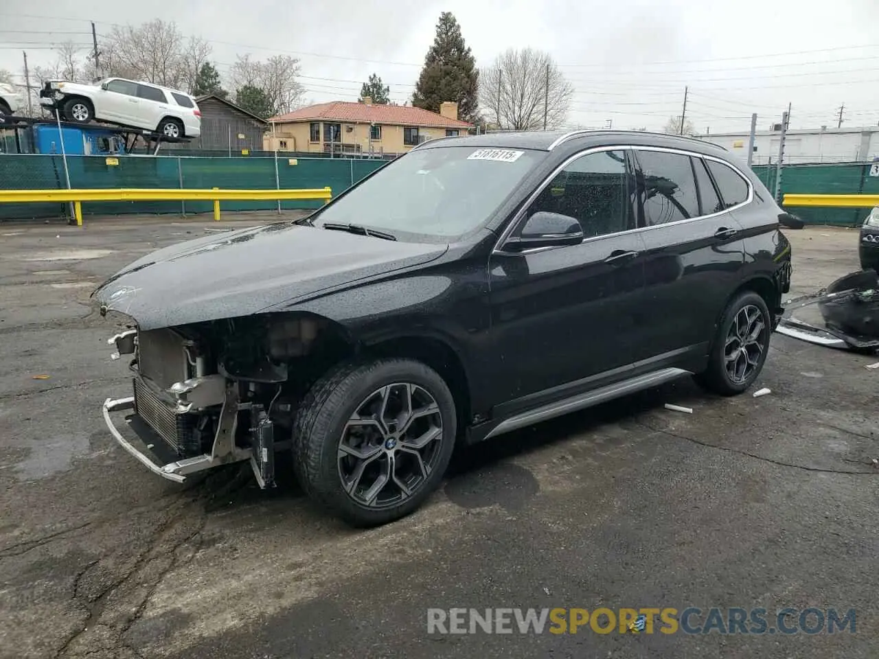 1 Photograph of a damaged car WBXJG9C06M5T76049 BMW X1 2021