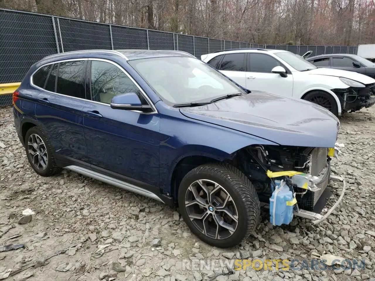 4 Photograph of a damaged car WBXJG9C06M5T81056 BMW X1 2021