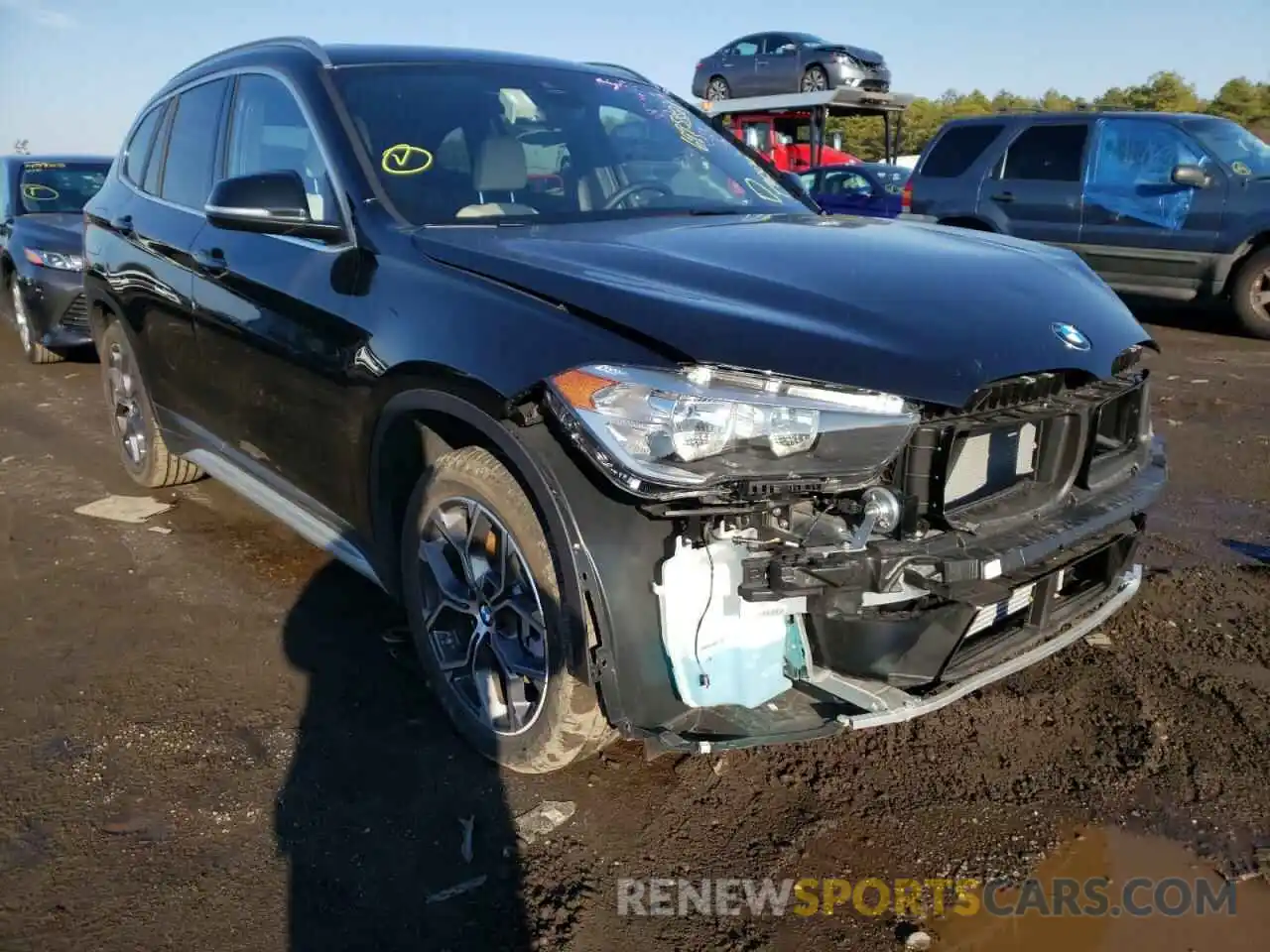 1 Photograph of a damaged car WBXJG9C06M5T96320 BMW X1 2021