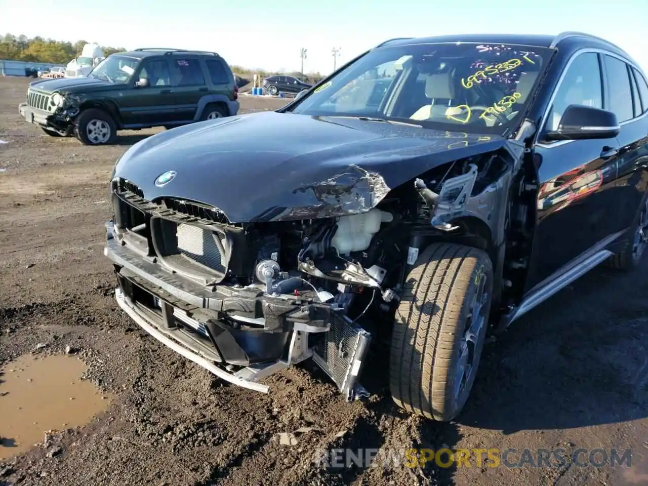 9 Photograph of a damaged car WBXJG9C06M5T96320 BMW X1 2021