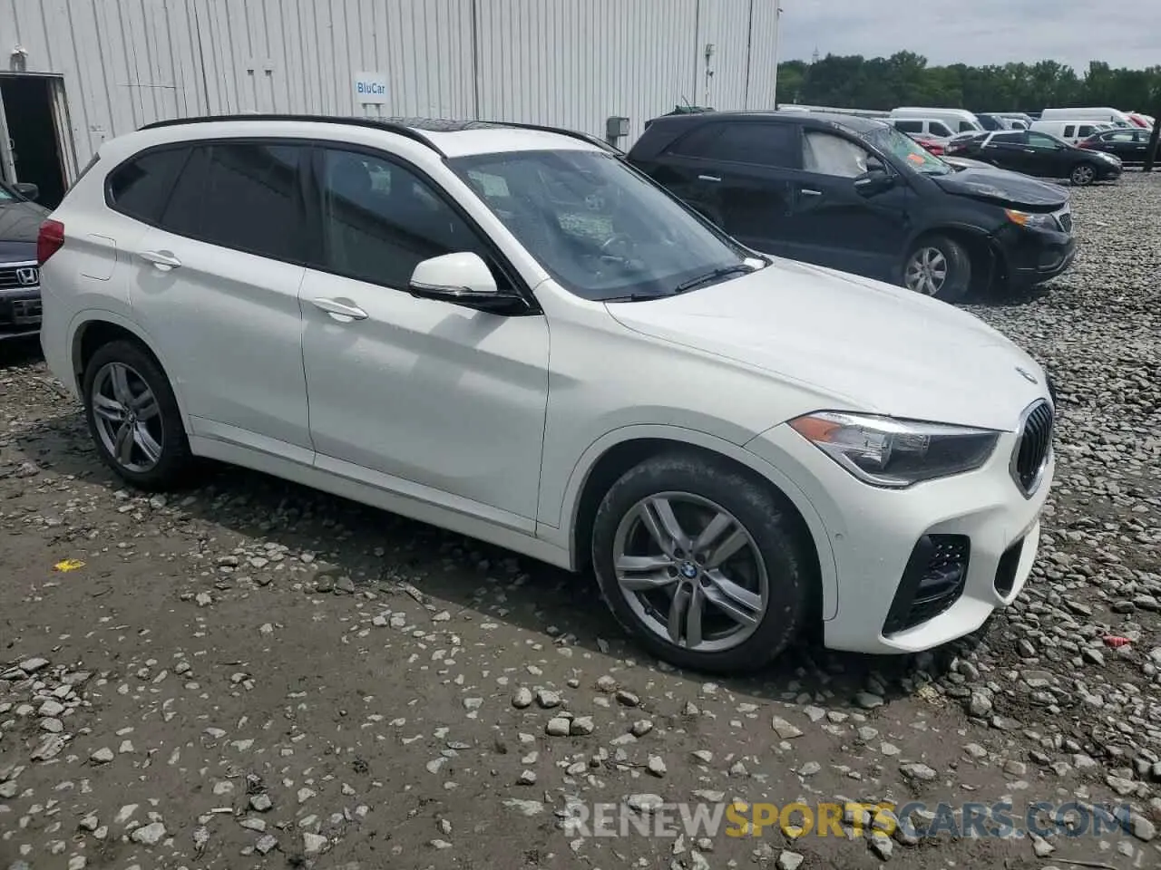 4 Photograph of a damaged car WBXJG9C07M3M67312 BMW X1 2021
