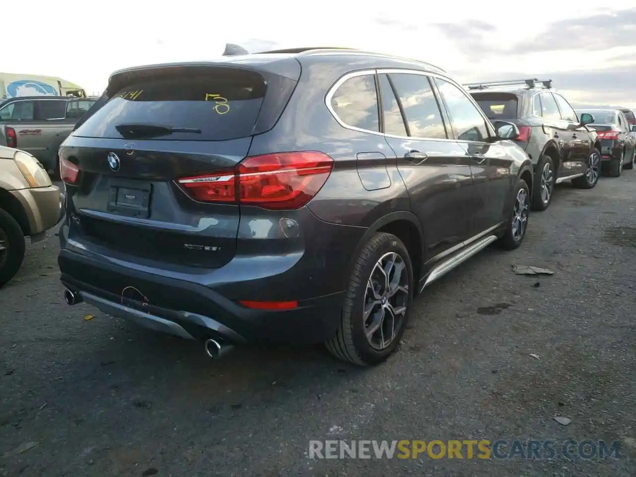 4 Photograph of a damaged car WBXJG9C08M5T75310 BMW X1 2021