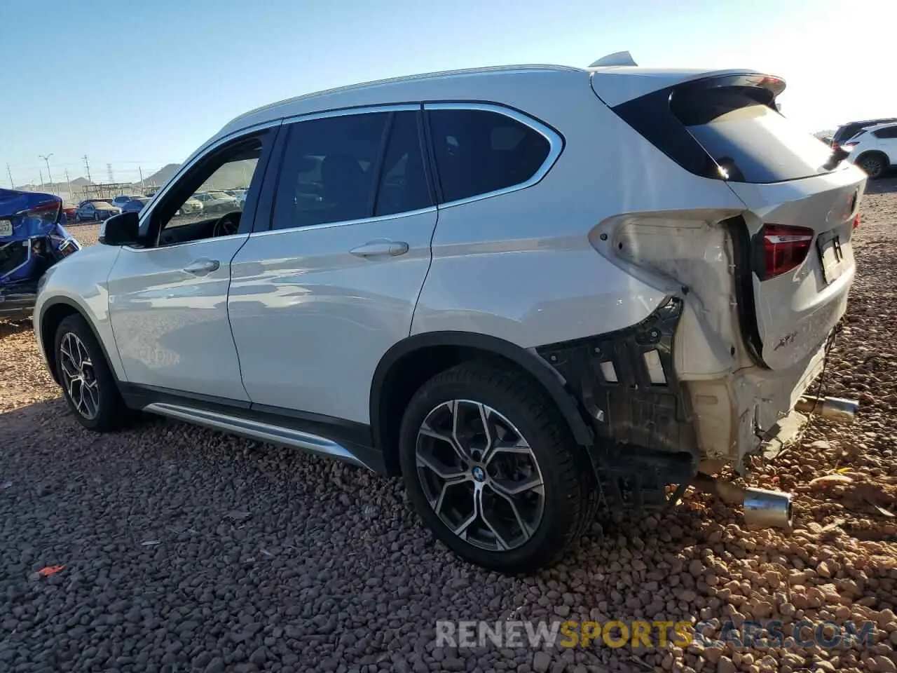2 Photograph of a damaged car WBXJG9C08M5U21413 BMW X1 2021