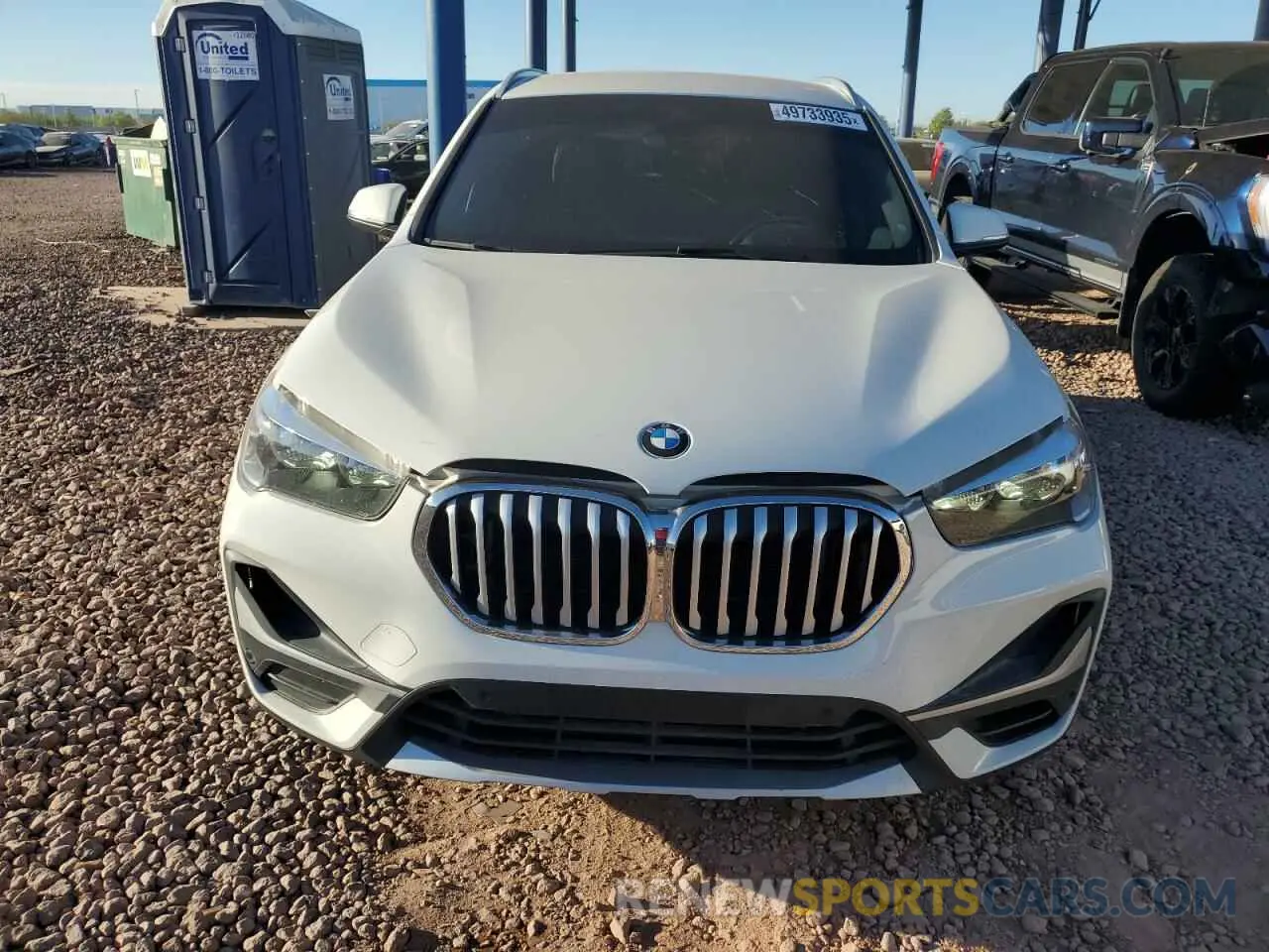 5 Photograph of a damaged car WBXJG9C08M5U21413 BMW X1 2021