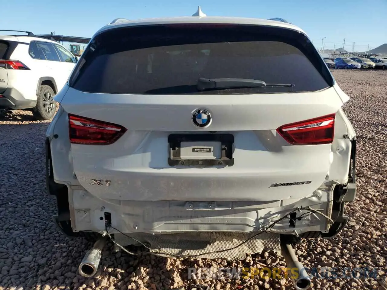 6 Photograph of a damaged car WBXJG9C08M5U21413 BMW X1 2021