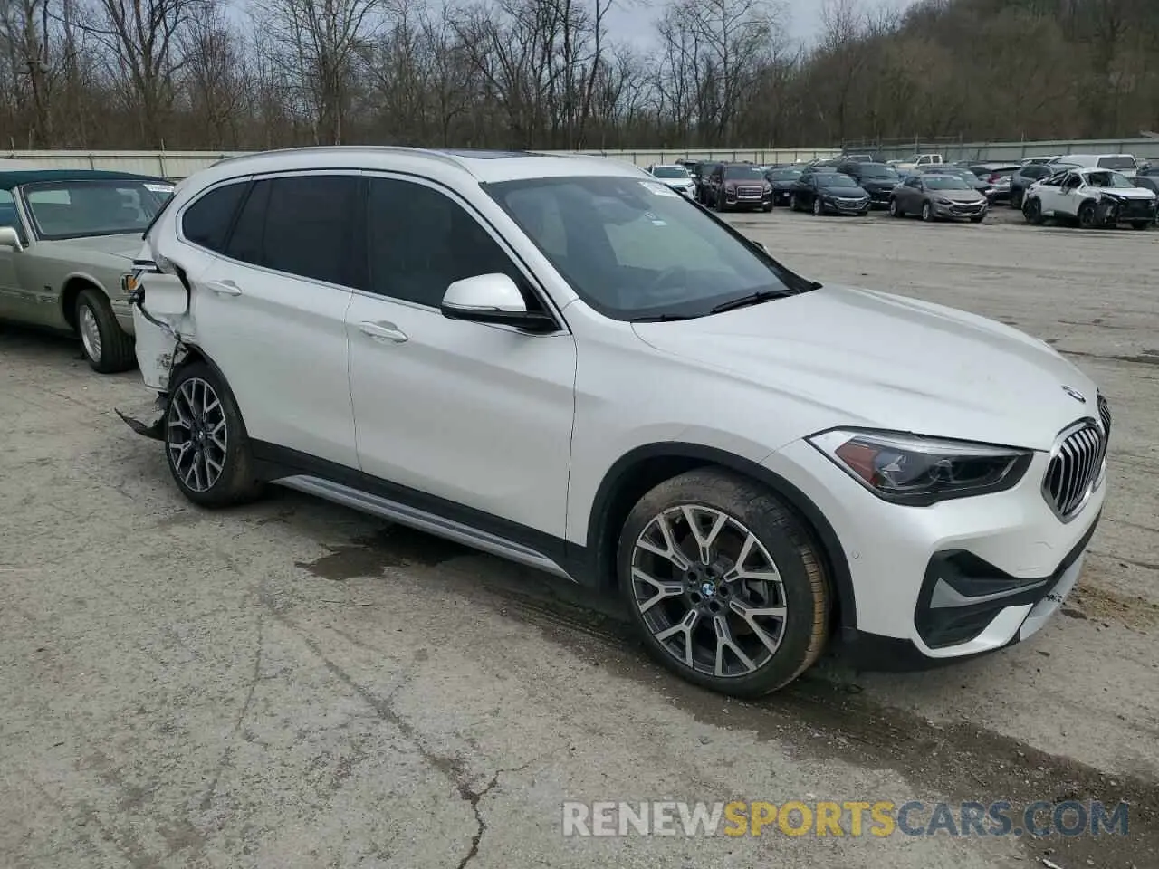 4 Photograph of a damaged car WBXJG9C09M3M72494 BMW X1 2021