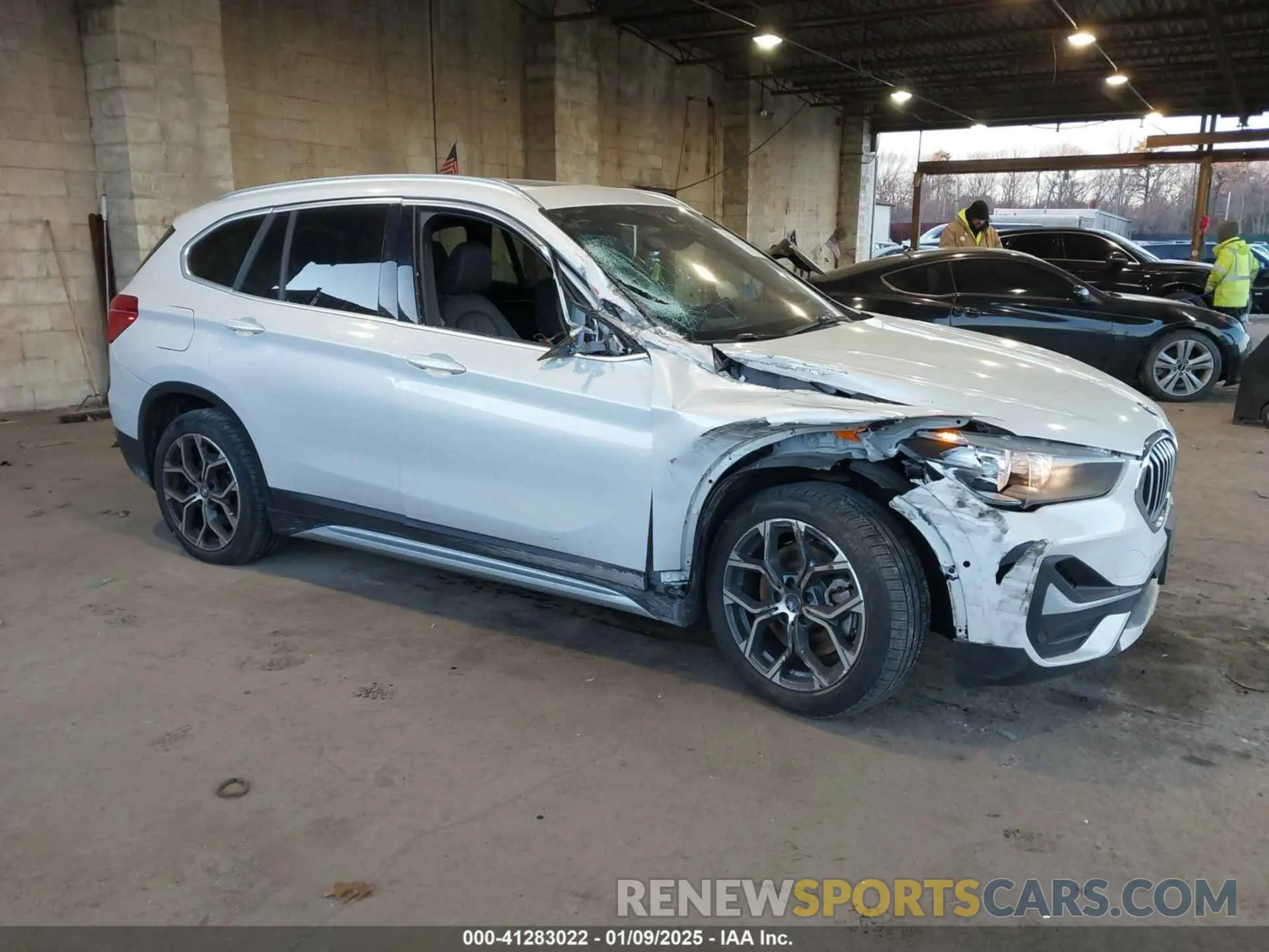 1 Photograph of a damaged car WBXJG9C09M5S55144 BMW X1 2021