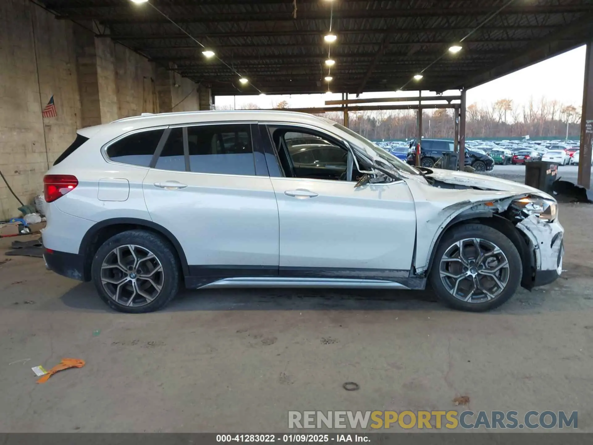 13 Photograph of a damaged car WBXJG9C09M5S55144 BMW X1 2021