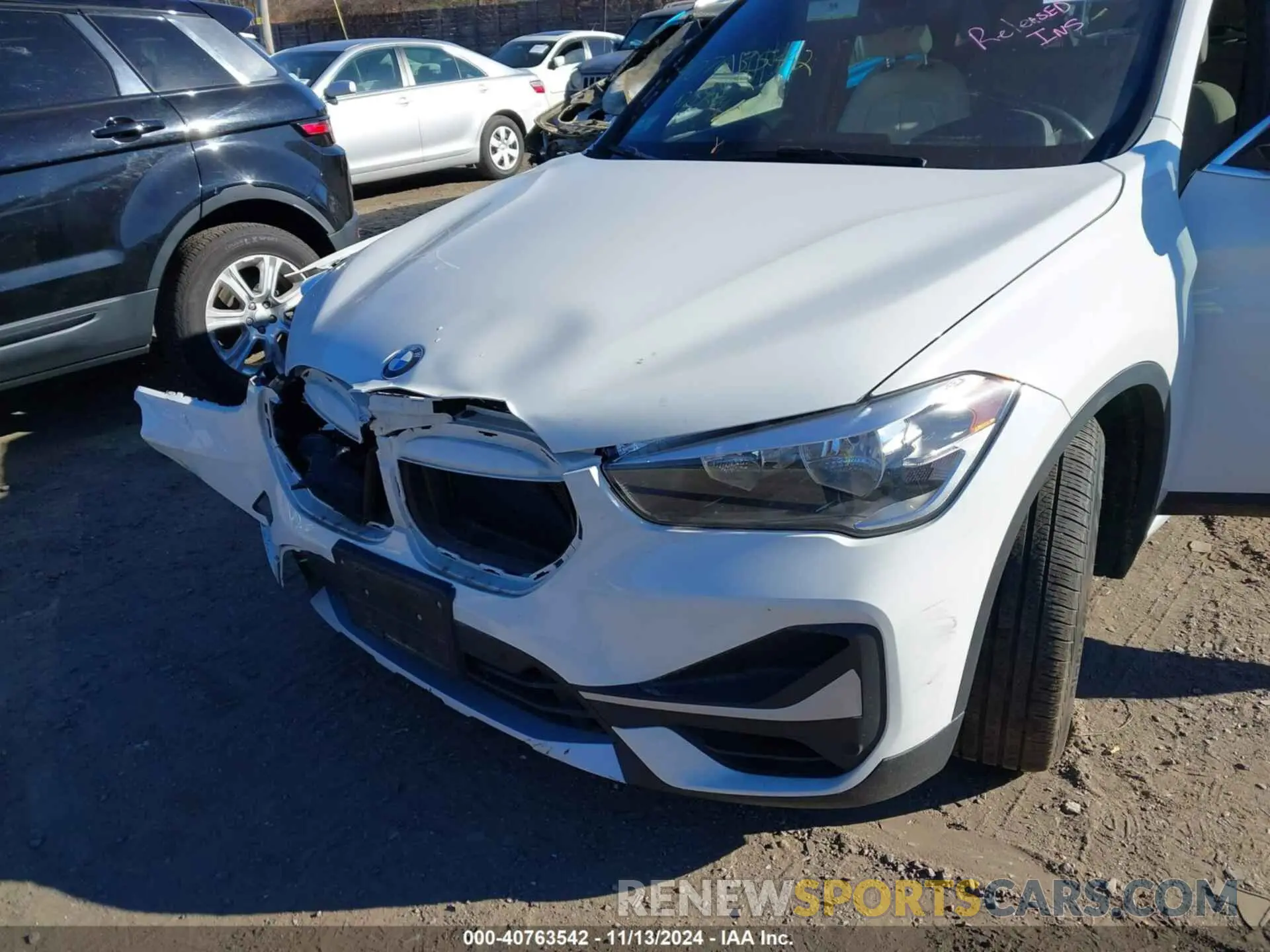 6 Photograph of a damaged car WBXJG9C09M5T58113 BMW X1 2021