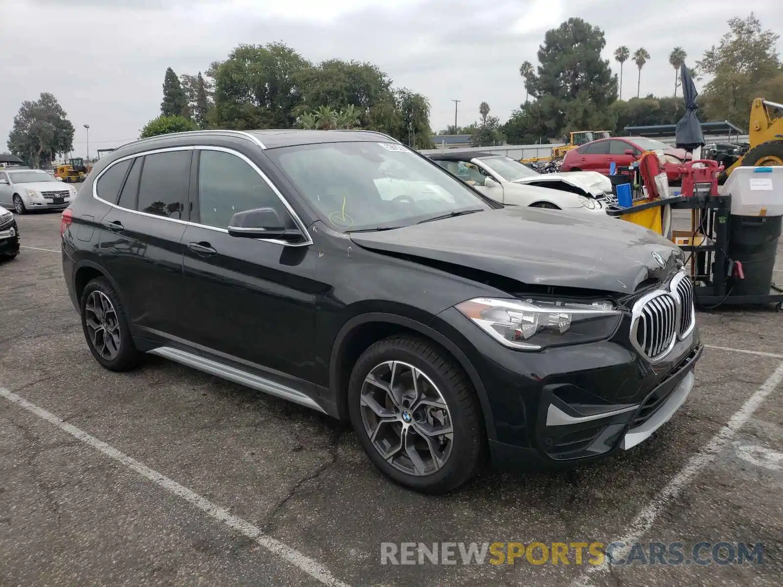 1 Photograph of a damaged car WBXJG9C09M5T88311 BMW X1 2021