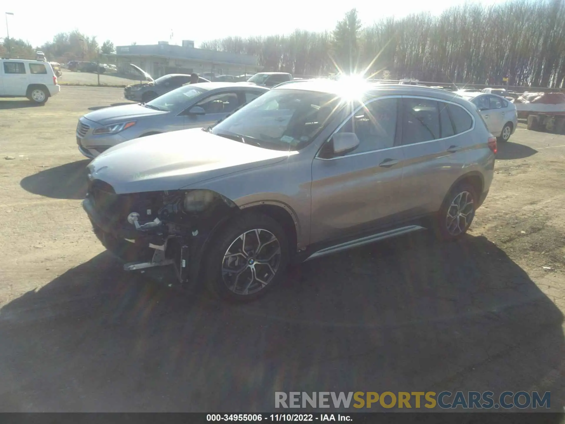 2 Photograph of a damaged car WBXJG9C09M5U47535 BMW X1 2021