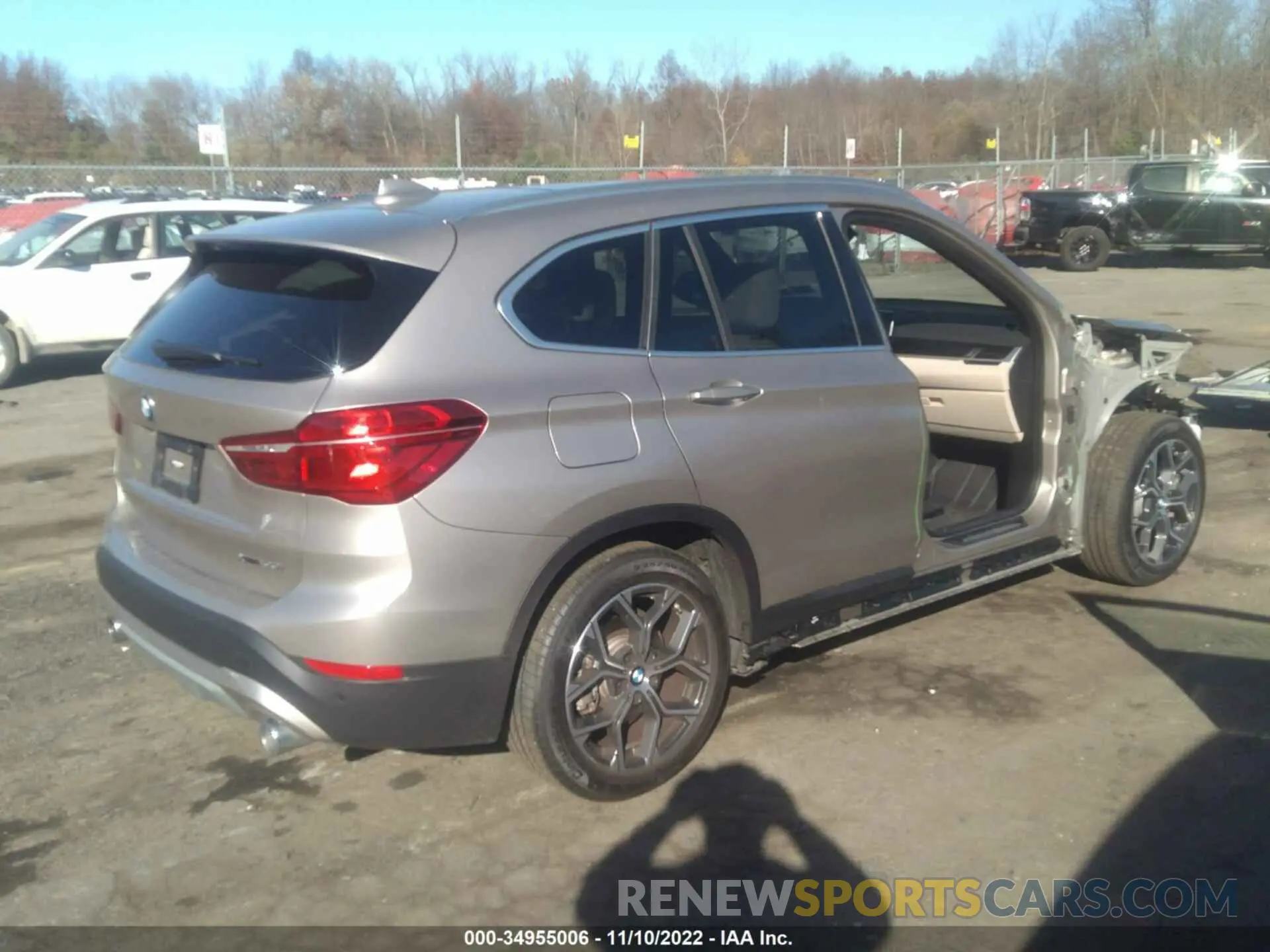 4 Photograph of a damaged car WBXJG9C09M5U47535 BMW X1 2021