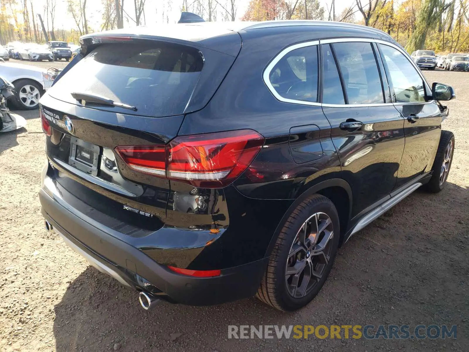 4 Photograph of a damaged car WBXJG9C0XM5S67559 BMW X1 2021