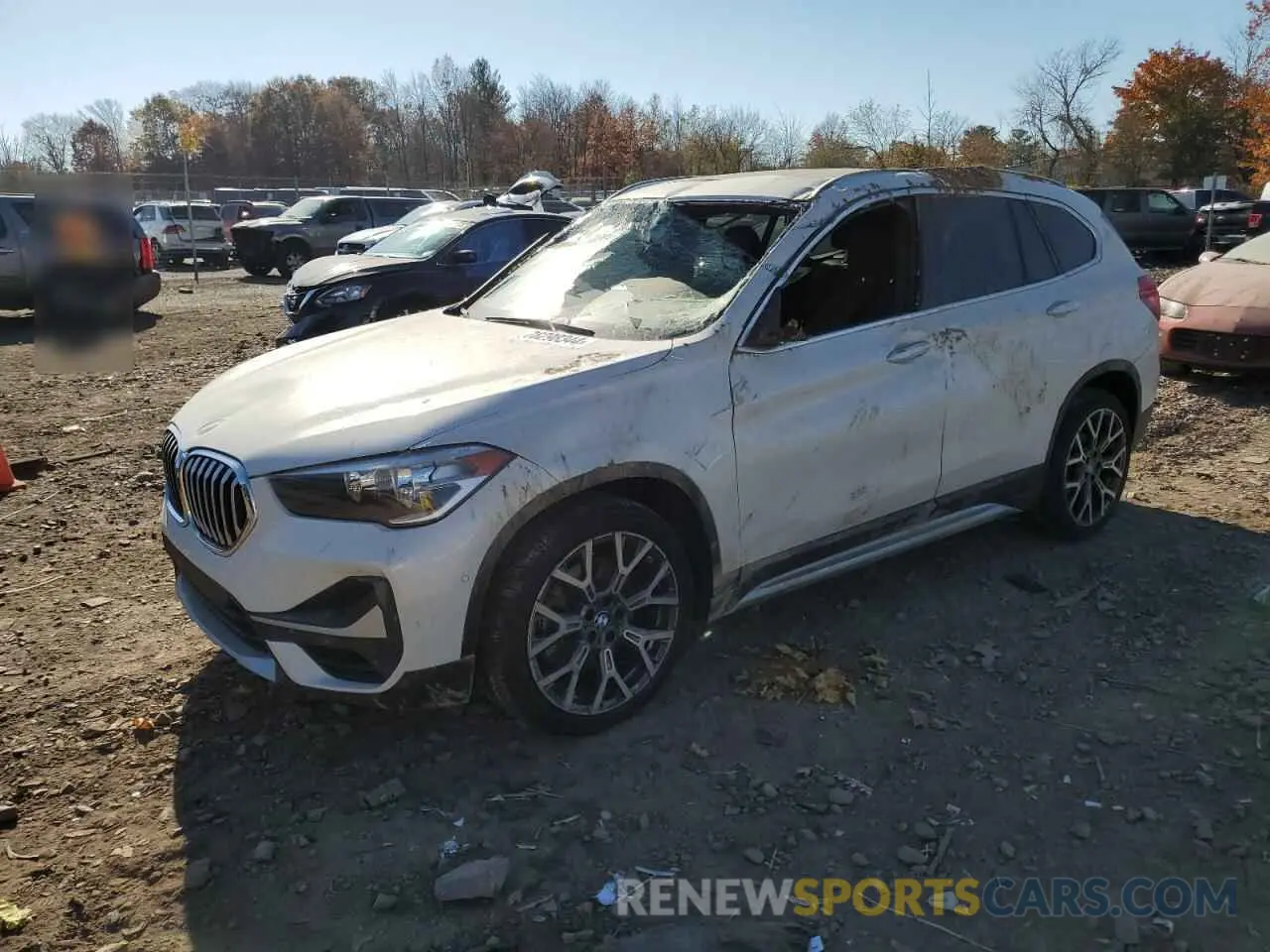 1 Photograph of a damaged car WBXJG9C0XM5U25950 BMW X1 2021