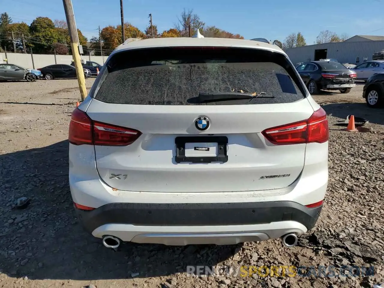 6 Photograph of a damaged car WBXJG9C0XM5U25950 BMW X1 2021