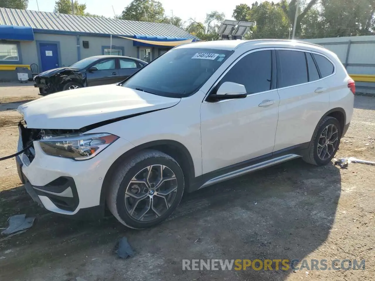 1 Photograph of a damaged car WBXJG7C00N5U55402 BMW X1 2022