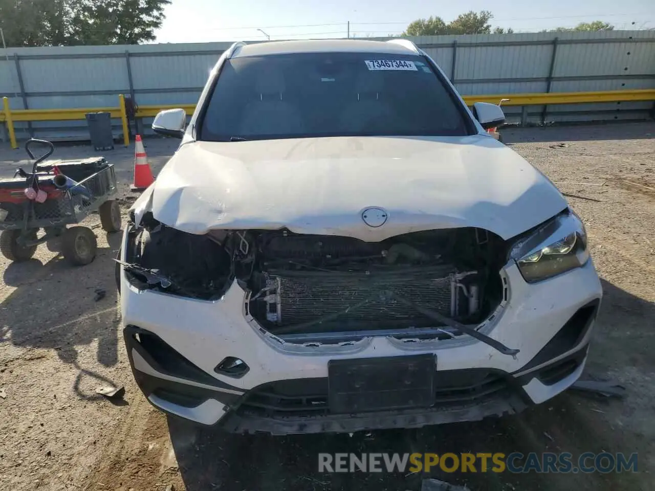 5 Photograph of a damaged car WBXJG7C00N5U55402 BMW X1 2022