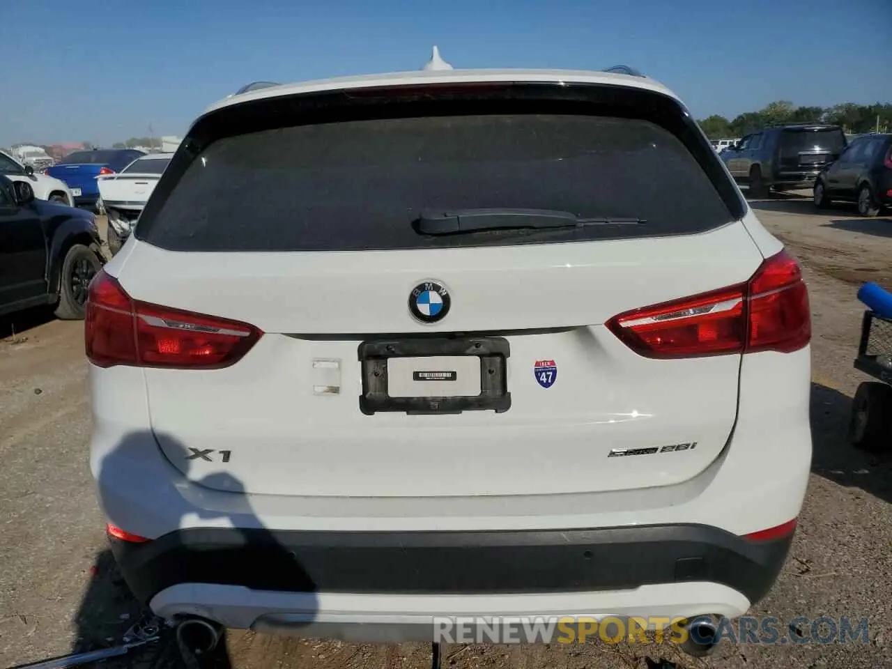 6 Photograph of a damaged car WBXJG7C00N5U55402 BMW X1 2022