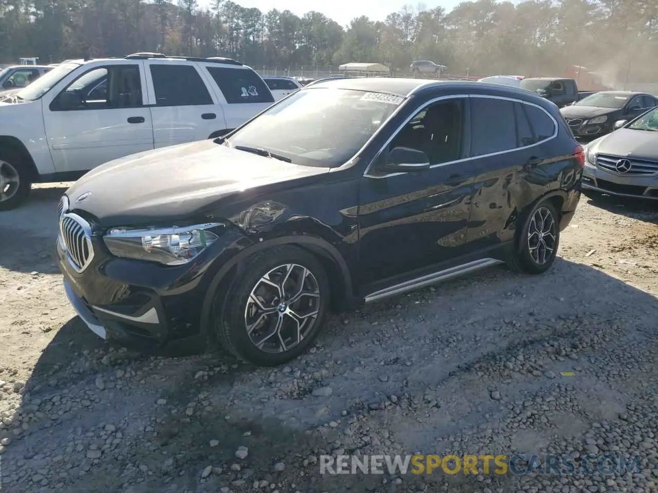 1 Photograph of a damaged car WBXJG7C03N5V16273 BMW X1 2022