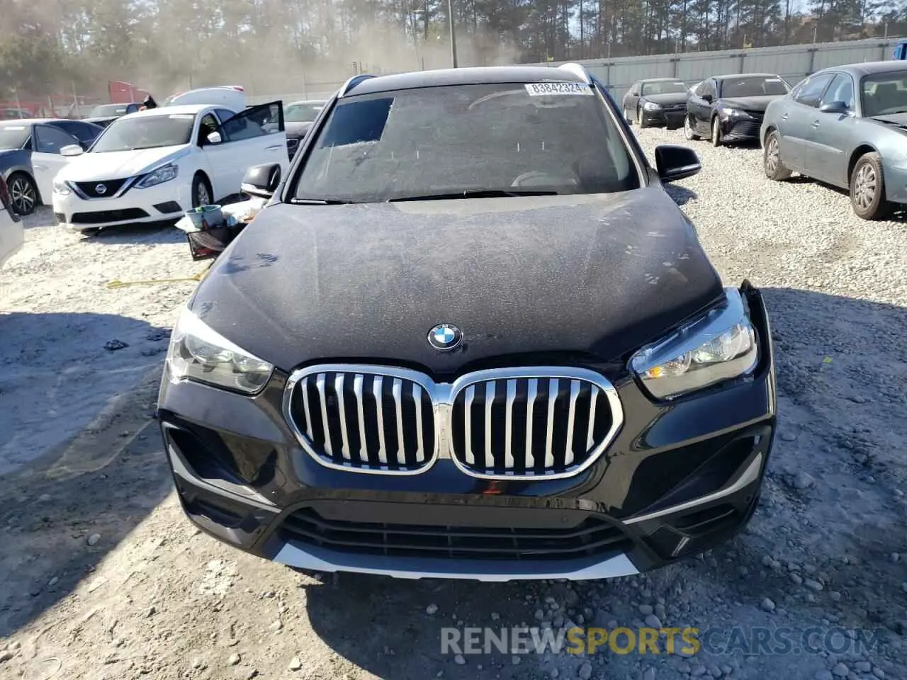 5 Photograph of a damaged car WBXJG7C03N5V16273 BMW X1 2022