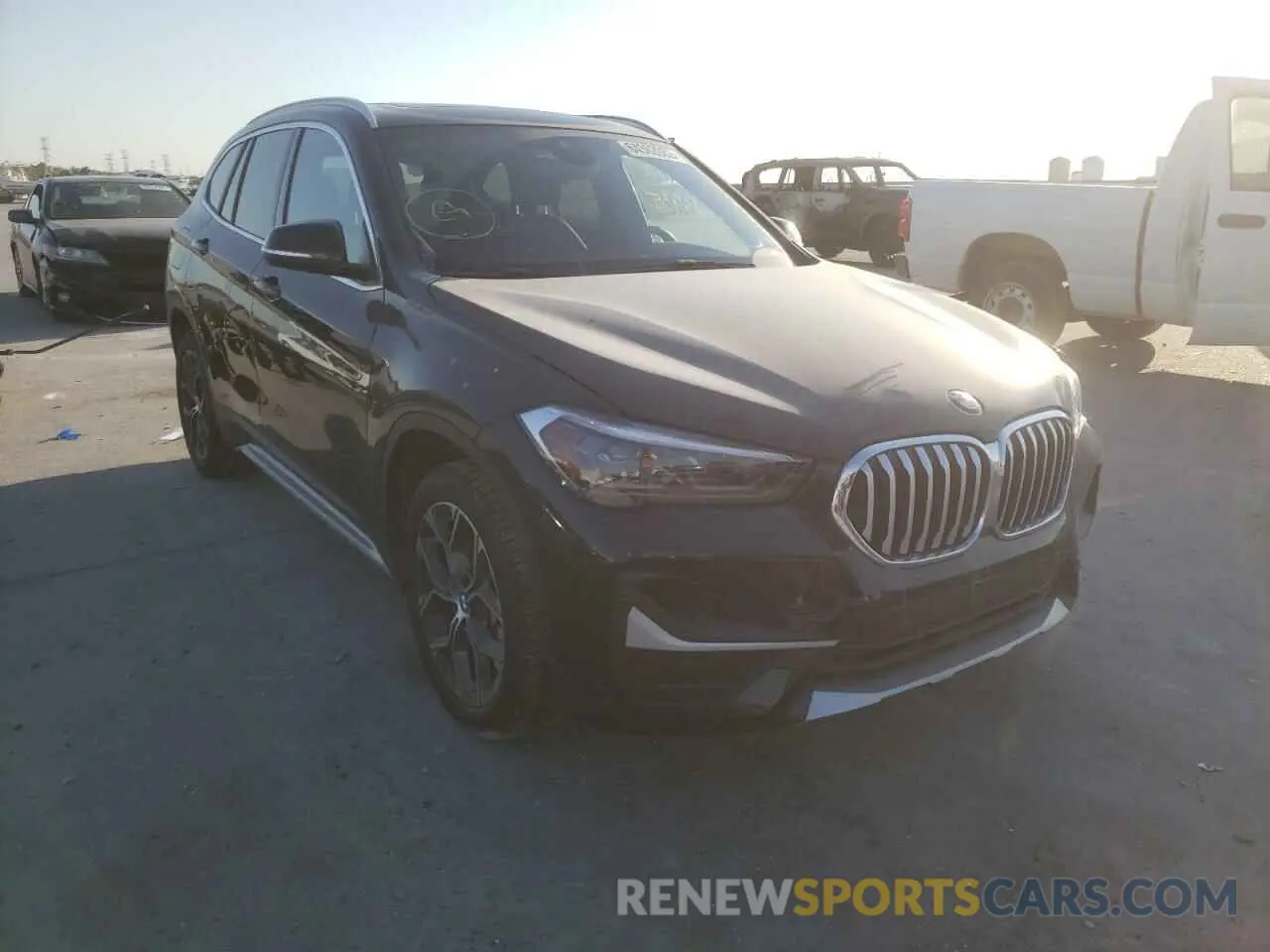 1 Photograph of a damaged car WBXJG7C06N5U83141 BMW X1 2022