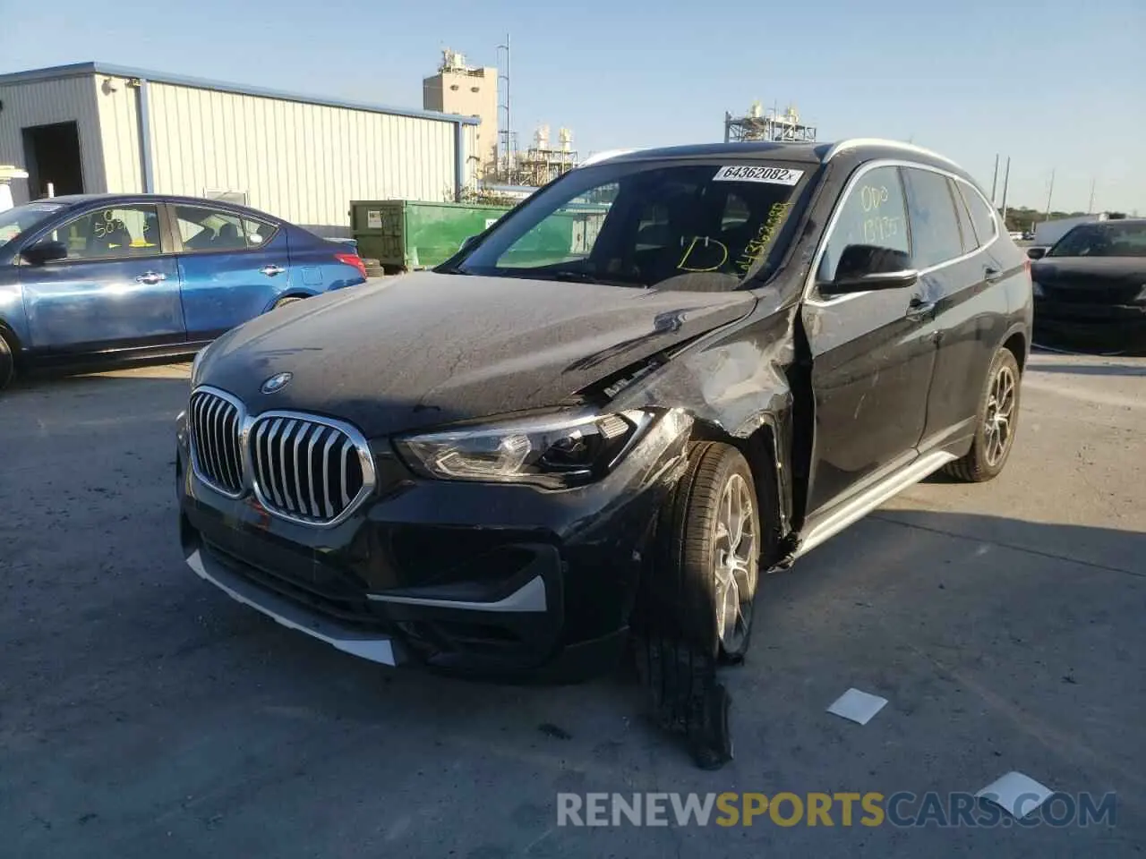 2 Photograph of a damaged car WBXJG7C06N5U83141 BMW X1 2022