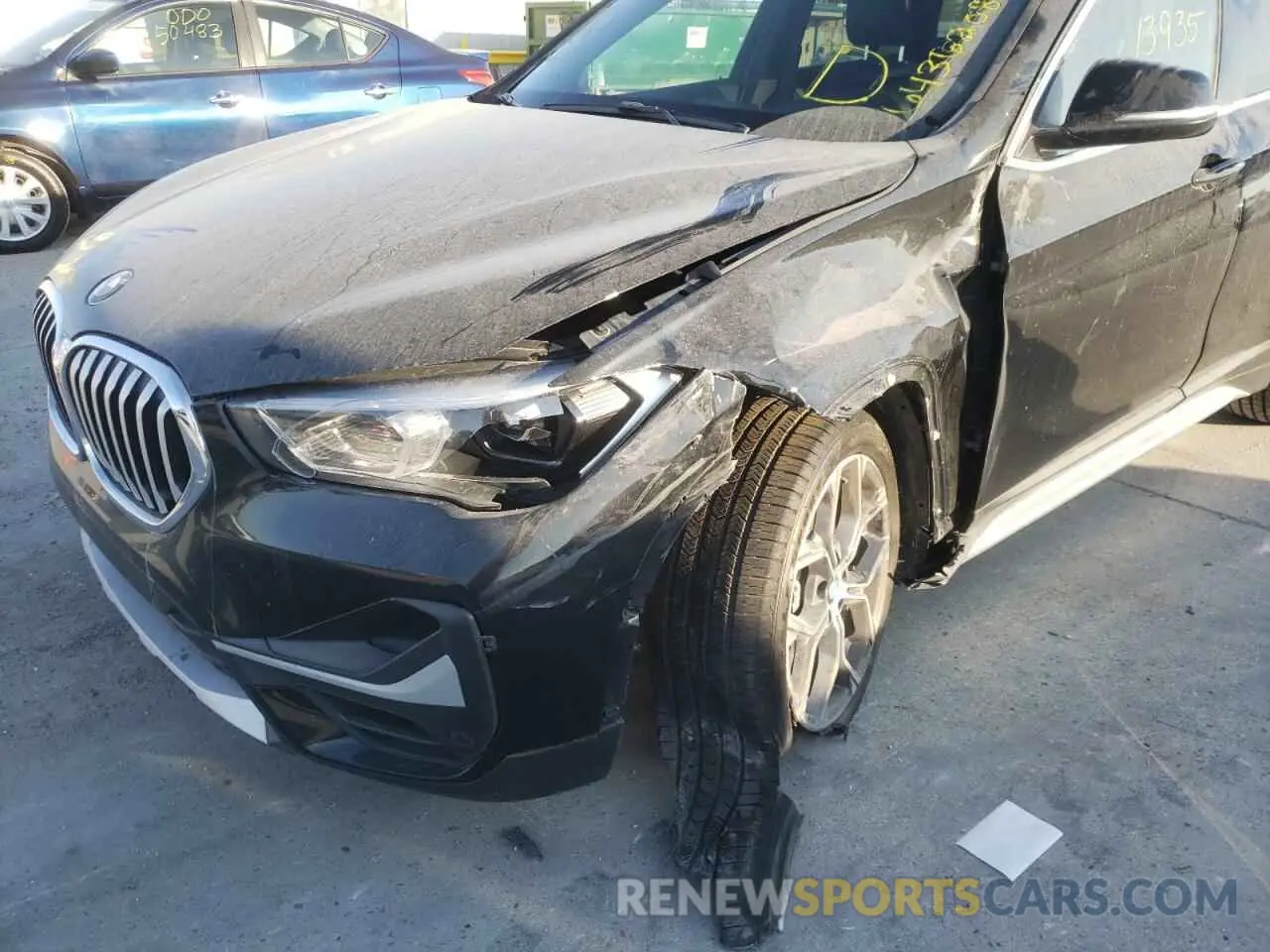 9 Photograph of a damaged car WBXJG7C06N5U83141 BMW X1 2022