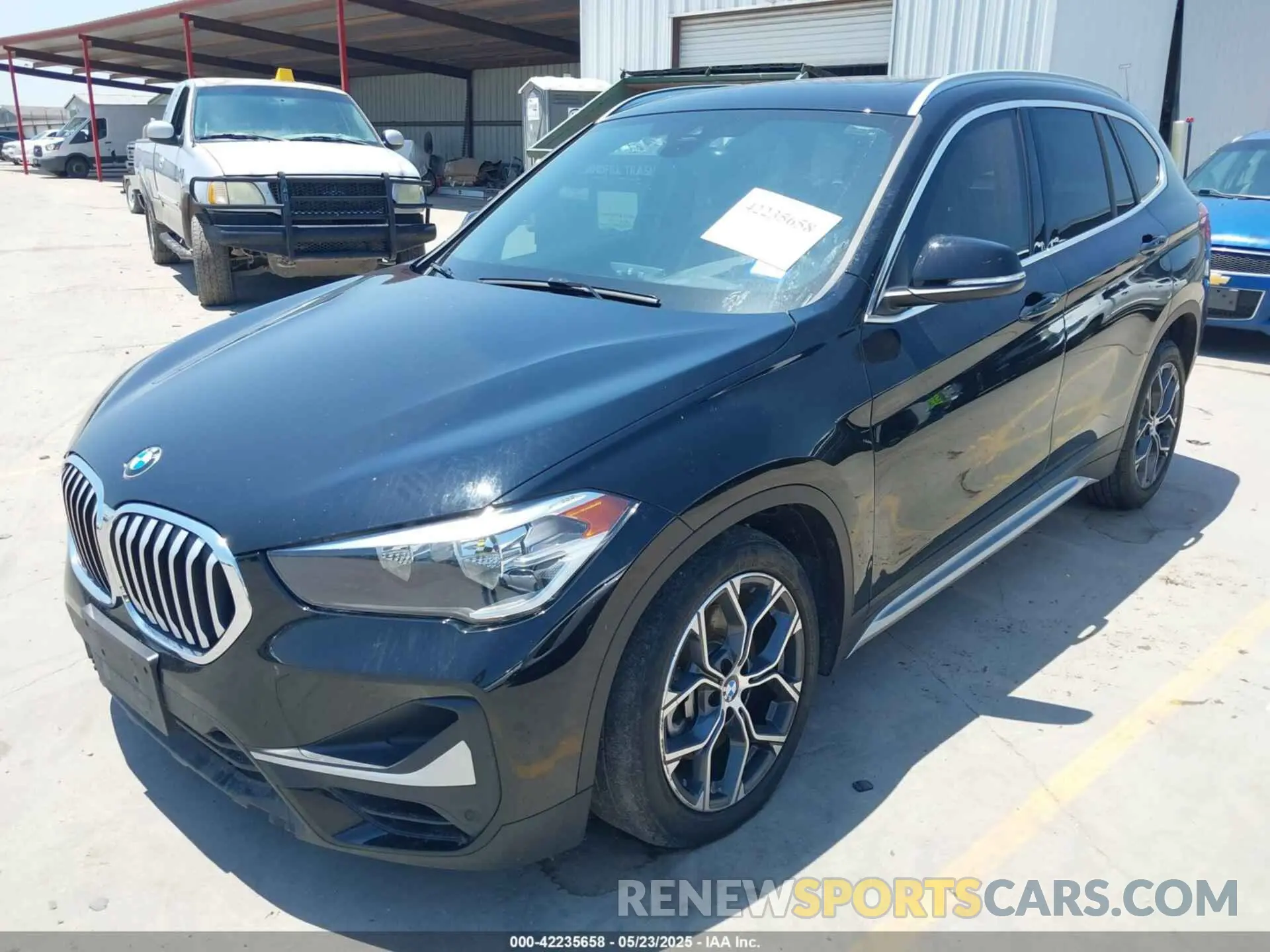 2 Photograph of a damaged car WBXJG7C0XN5U81764 BMW X1 2022