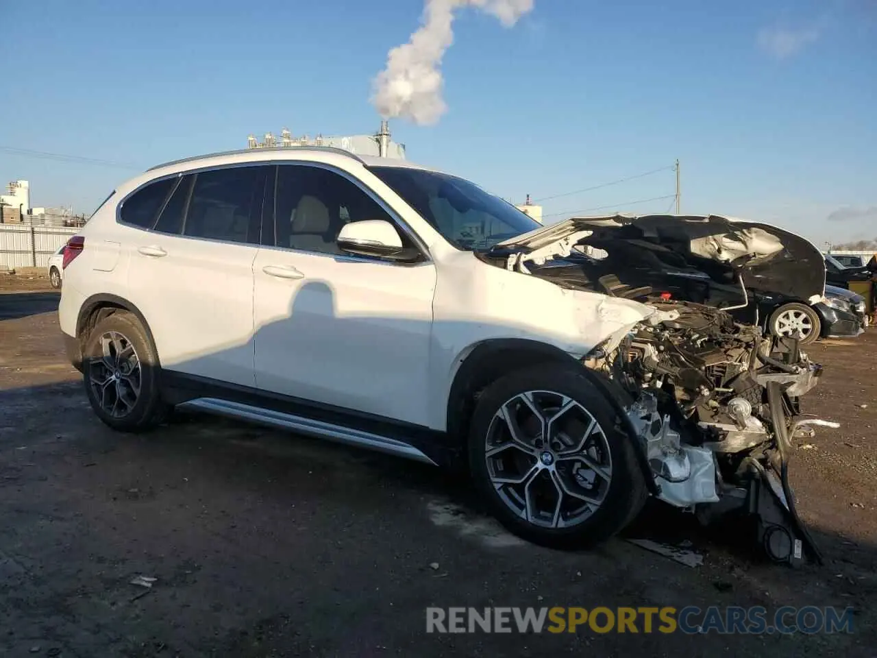 4 Photograph of a damaged car WBXJG9C00N5V20325 BMW X1 2022