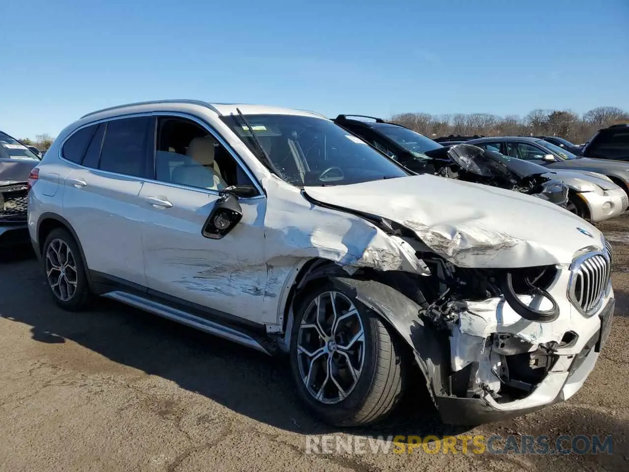 4 Photograph of a damaged car WBXJG9C04N5U59562 BMW X1 2022