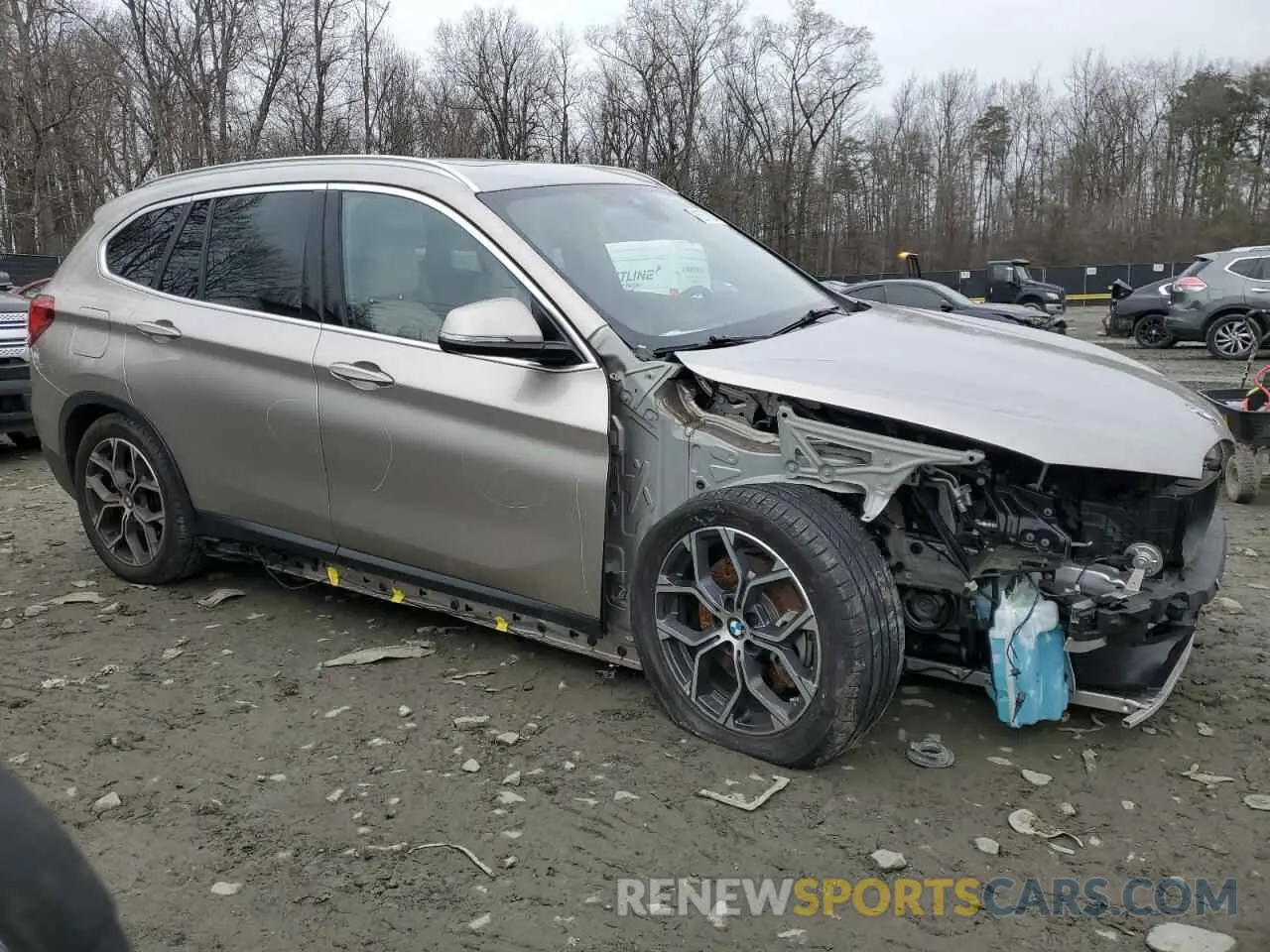 4 Photograph of a damaged car WBXJG9C07N5U58213 BMW X1 2022