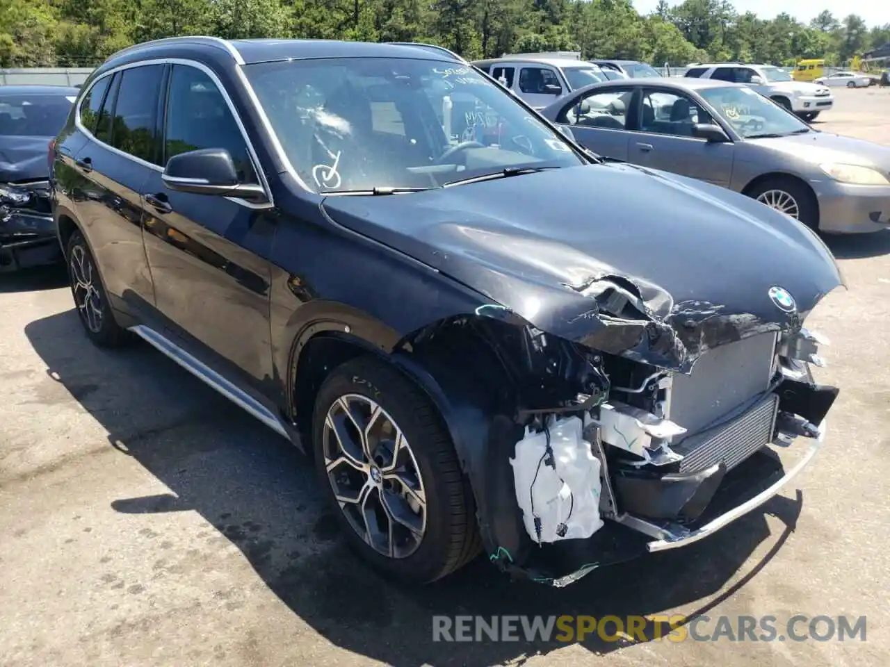 1 Photograph of a damaged car WBXJG9C07N5V08916 BMW X1 2022