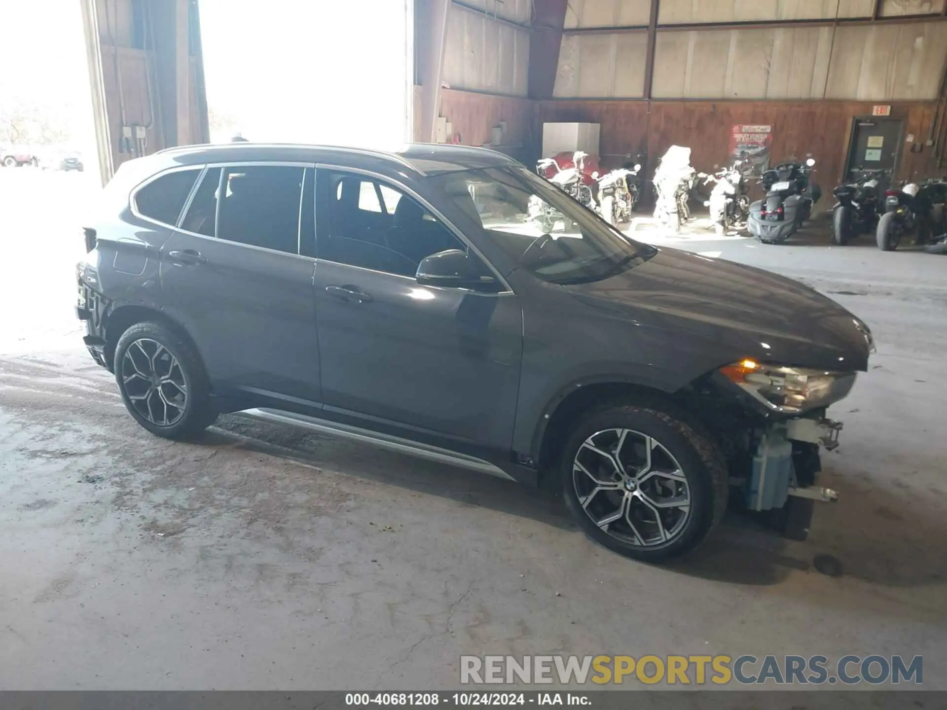 1 Photograph of a damaged car WBXJG9C09N5U80729 BMW X1 2022