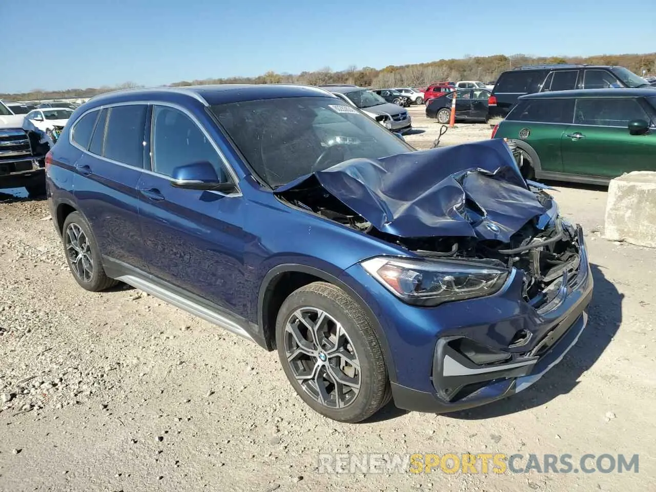 4 Photograph of a damaged car WBXJG9C09N5V09338 BMW X1 2022