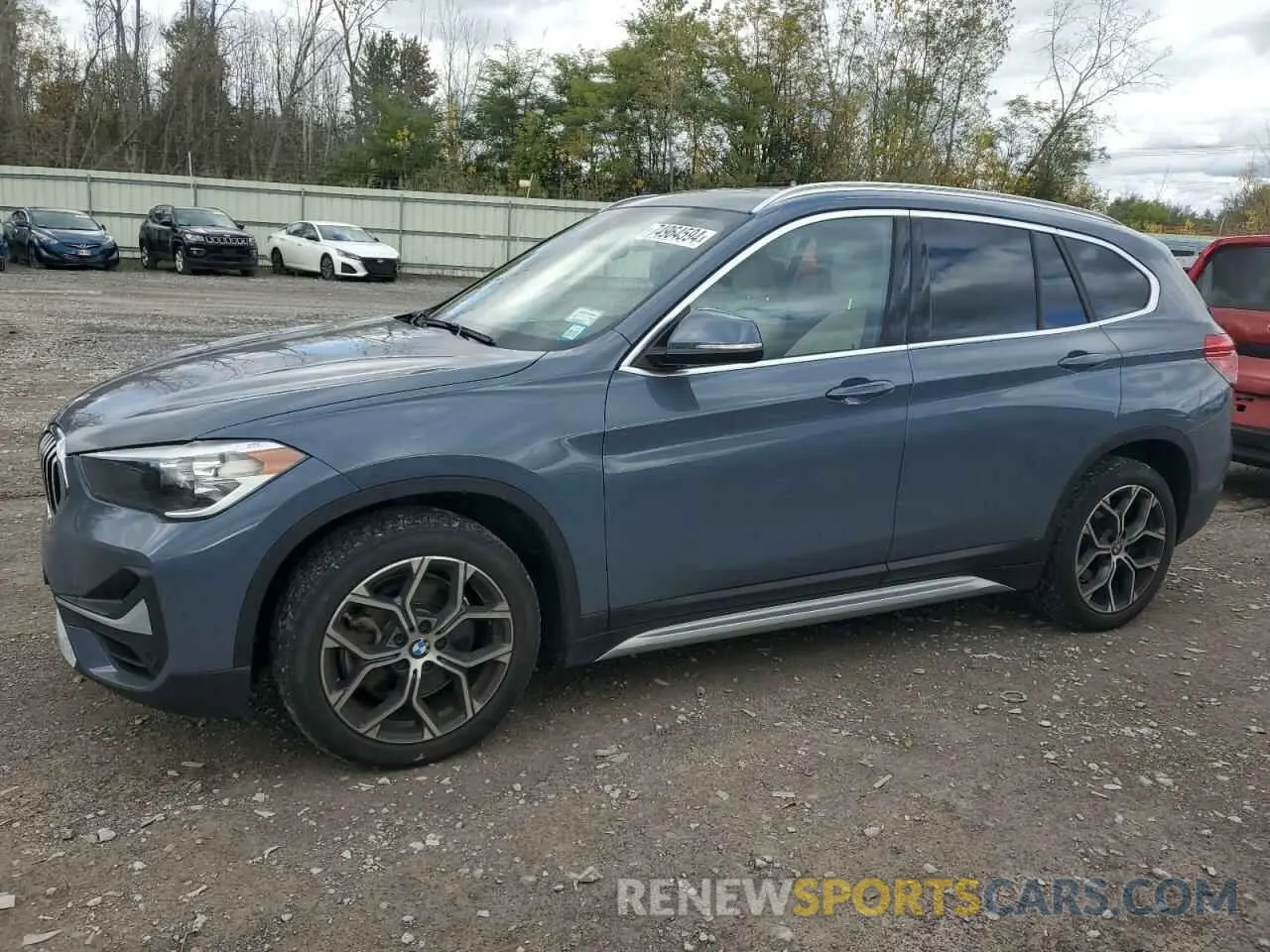 1 Photograph of a damaged car WBXJG9C0XN5U81033 BMW X1 2022
