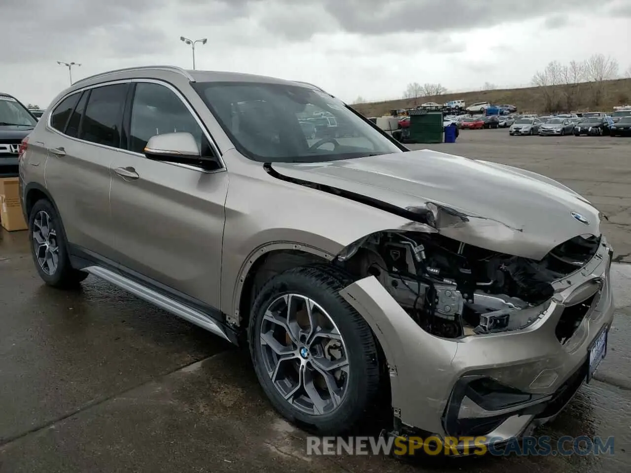 4 Photograph of a damaged car WBXJG9C0XN5V03922 BMW X1 2022