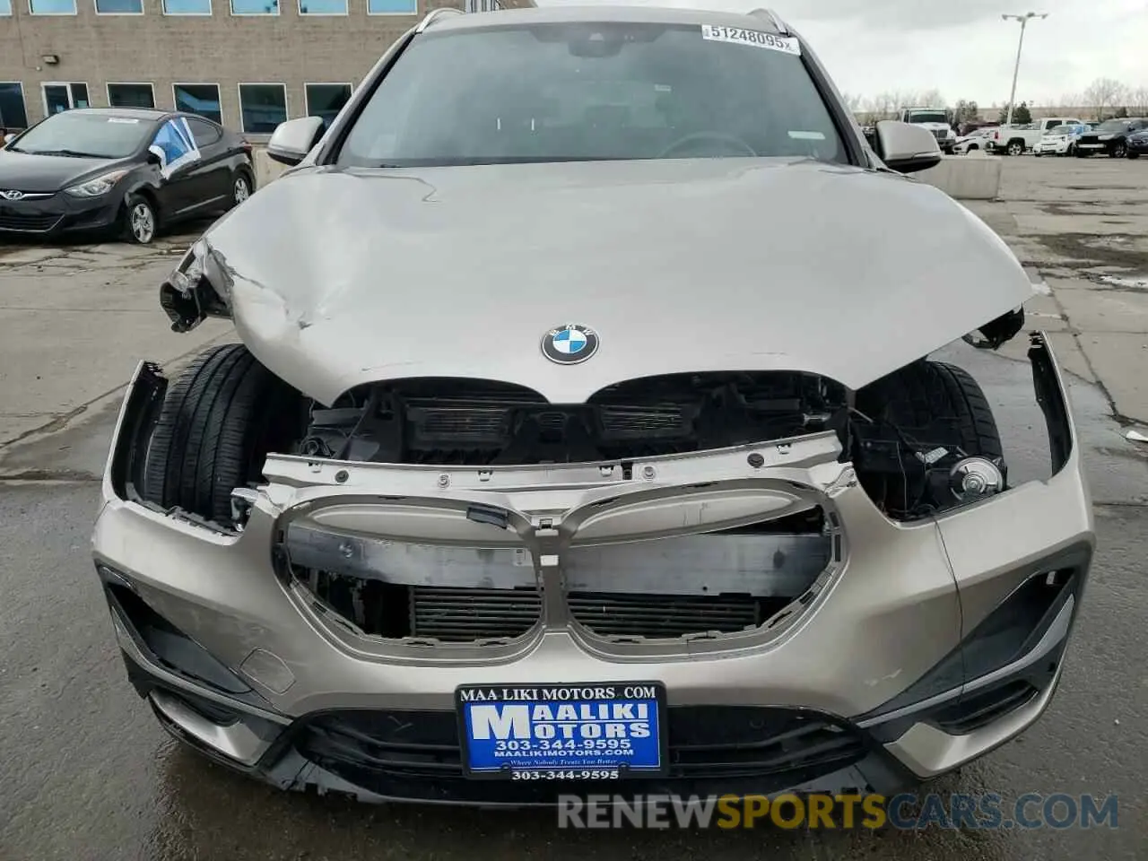 5 Photograph of a damaged car WBXJG9C0XN5V03922 BMW X1 2022