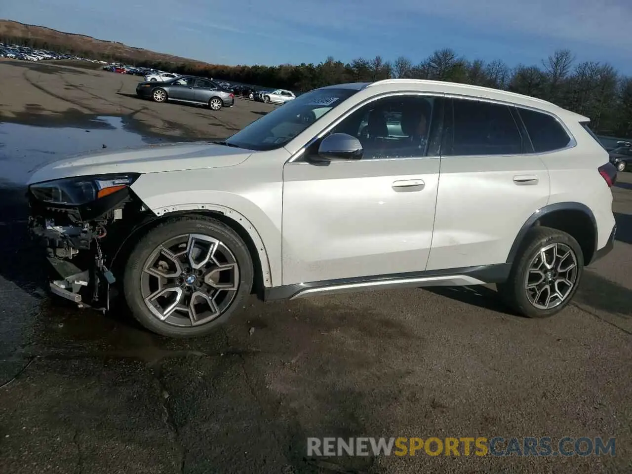 1 Photograph of a damaged car WBX73EF00P5W09308 BMW X1 2023