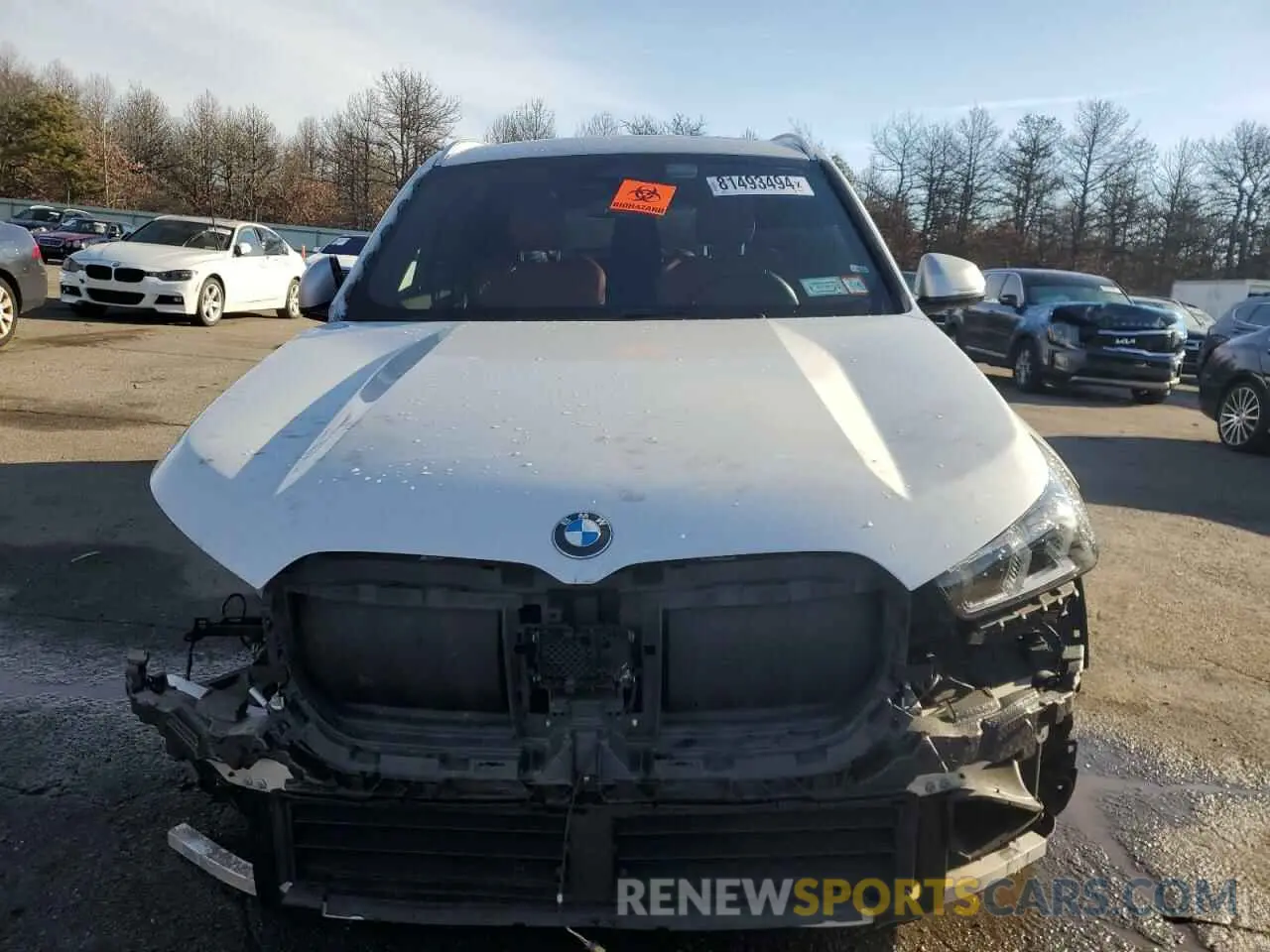 5 Photograph of a damaged car WBX73EF00P5W09308 BMW X1 2023