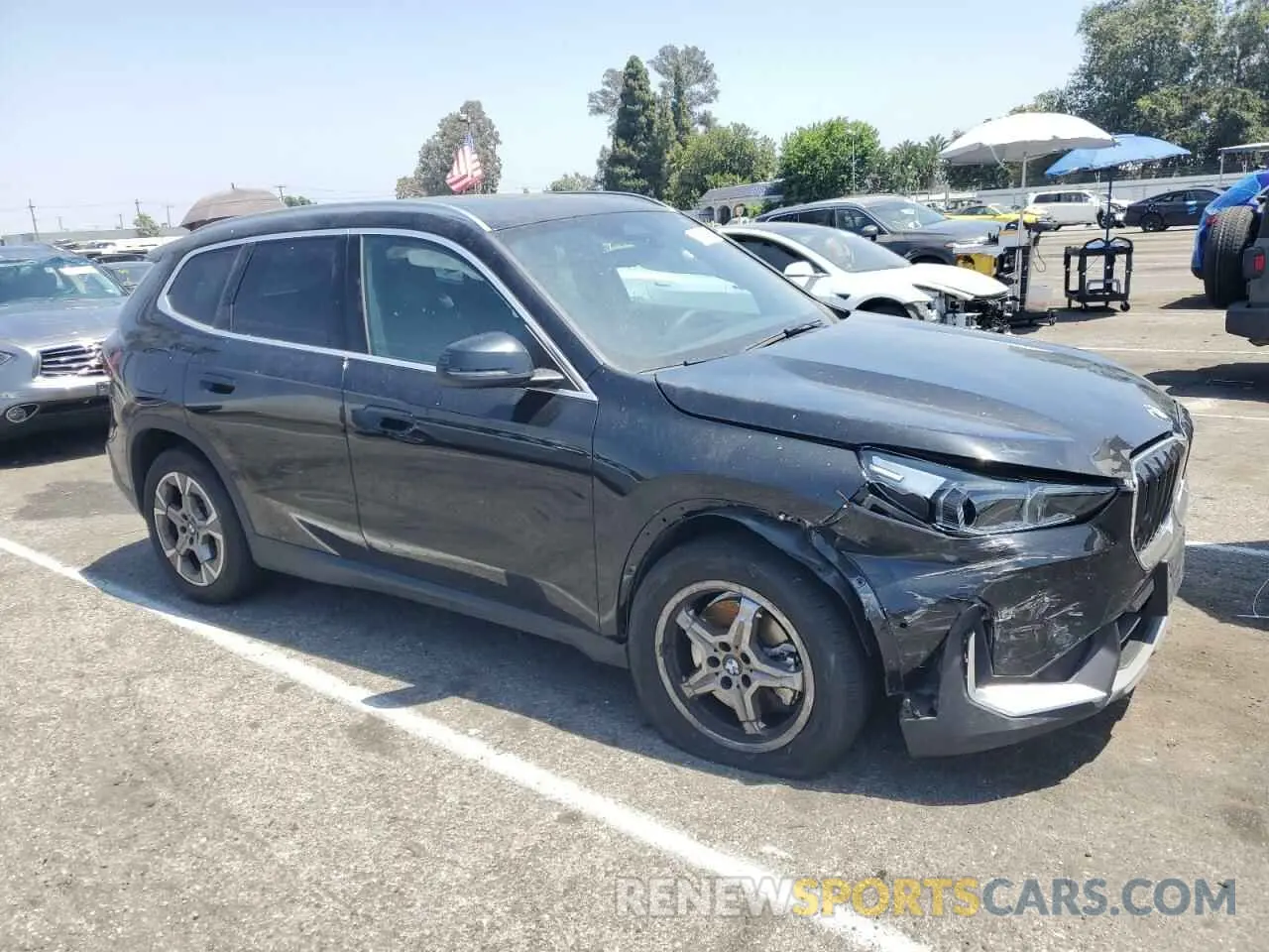 4 Photograph of a damaged car WBX73EF01P5X52090 BMW X1 2023