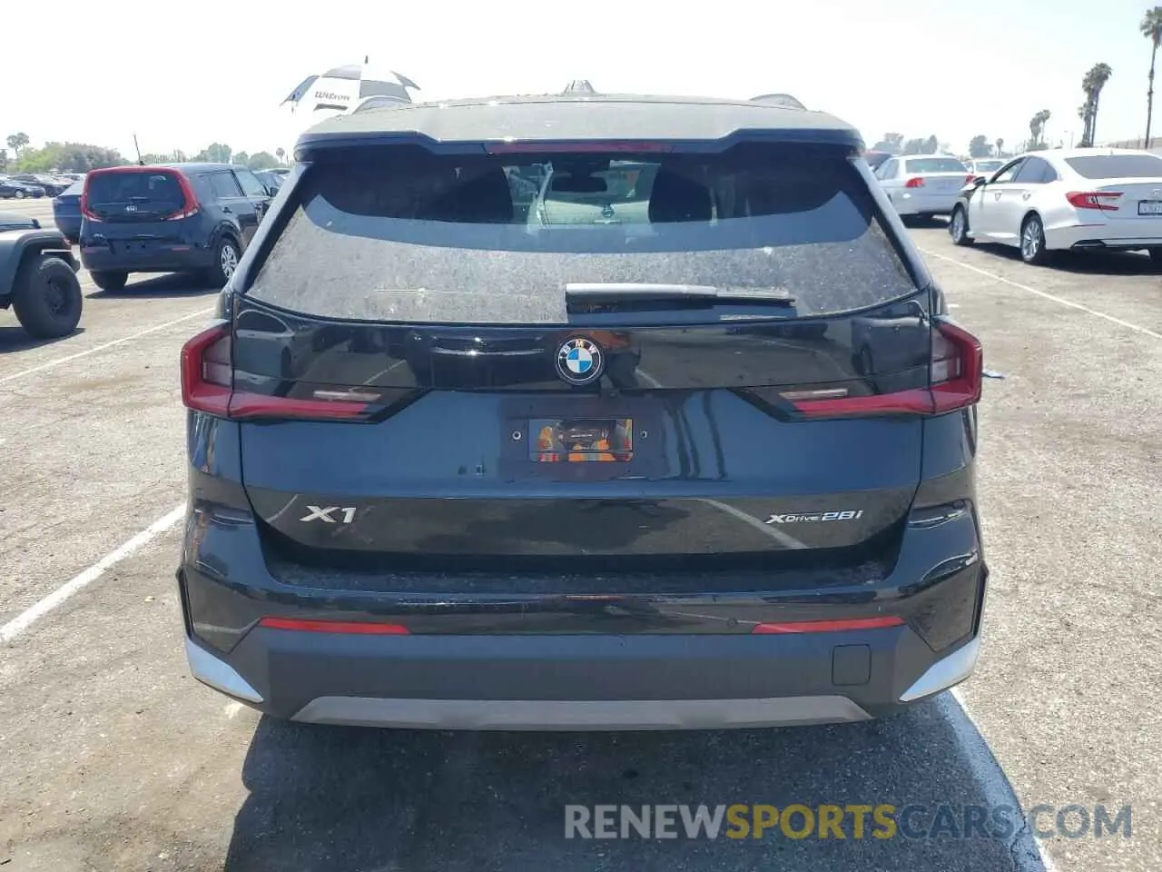6 Photograph of a damaged car WBX73EF01P5X52090 BMW X1 2023