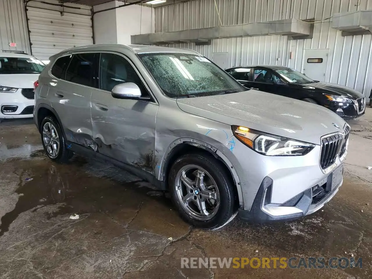 4 Photograph of a damaged car WBX73EF01P5X65308 BMW X1 2023