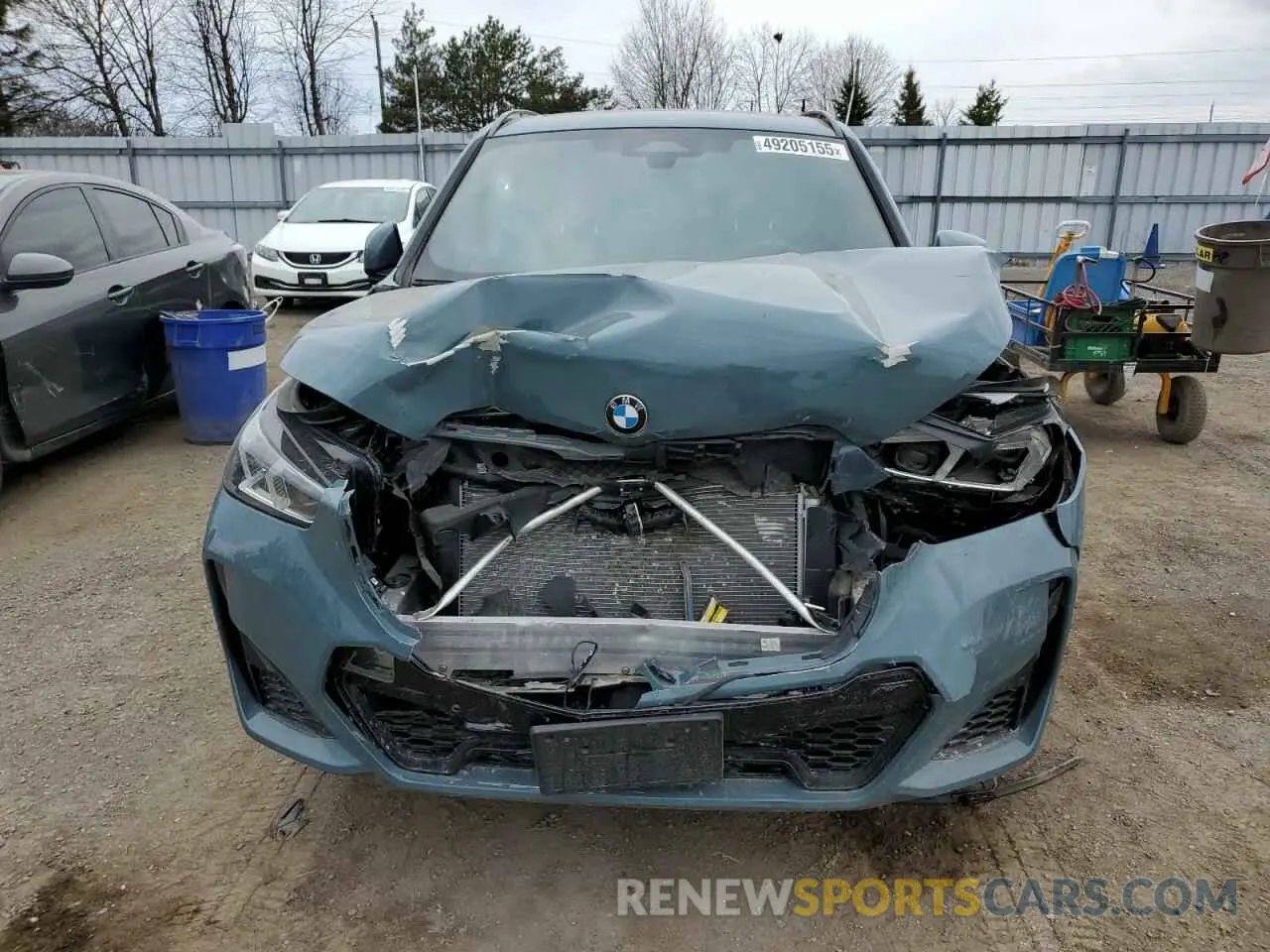 5 Photograph of a damaged car WBX73EF02P5W11223 BMW X1 2023