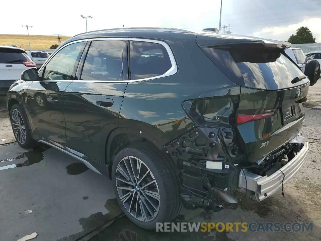 2 Photograph of a damaged car WBX73EF02P5W72345 BMW X1 2023