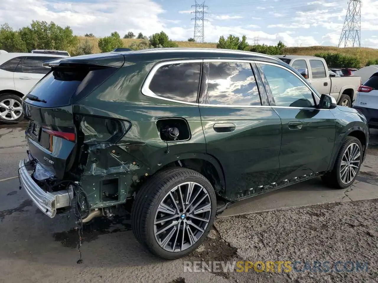 3 Photograph of a damaged car WBX73EF02P5W72345 BMW X1 2023